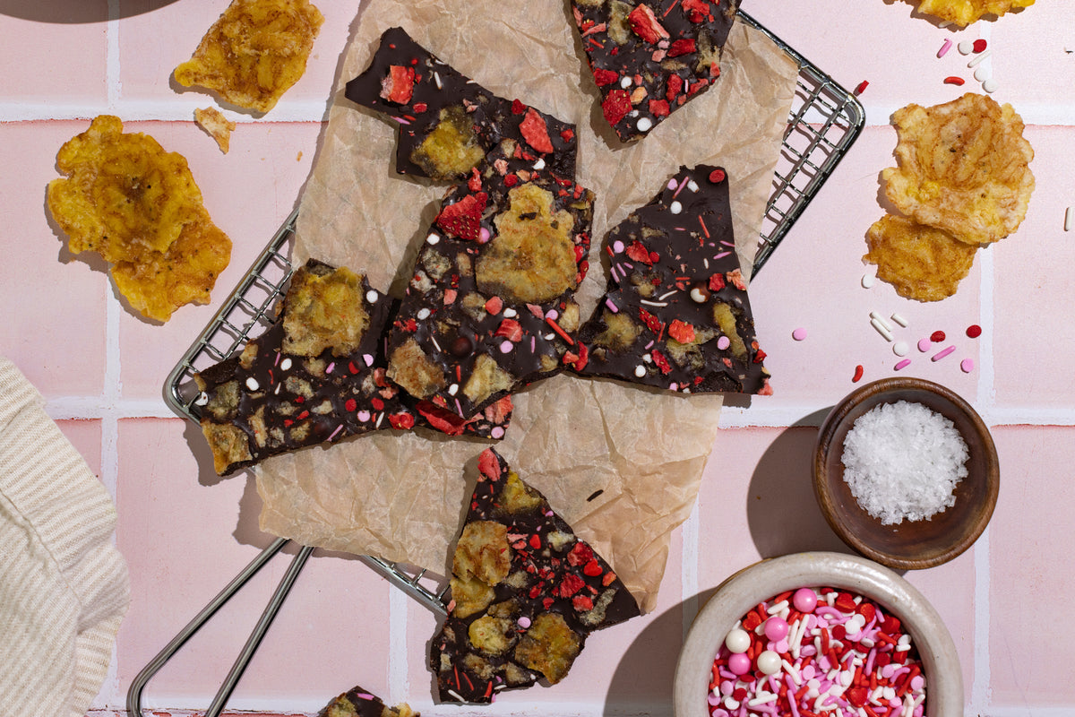 Sweet & Salty Valentines Chocolate Bark – Solula