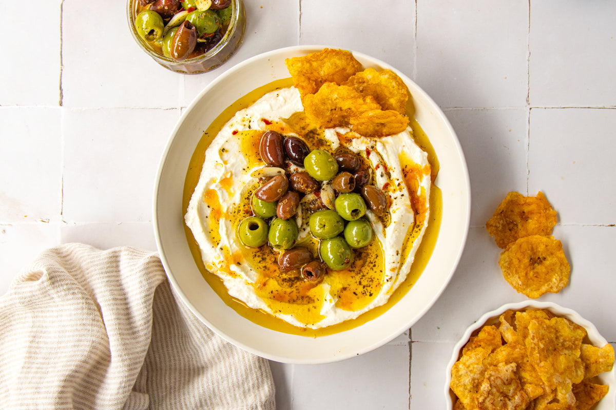 Whipped Feta With Marinated Olives – Solula