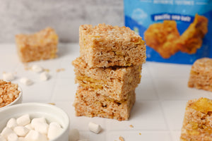 Sweet + Salty Rice Crispy Treats